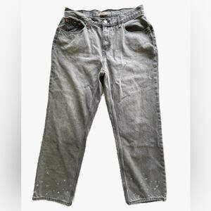 Levi’s Low Pro Straight Jeans Worn in Light Grey Size 32